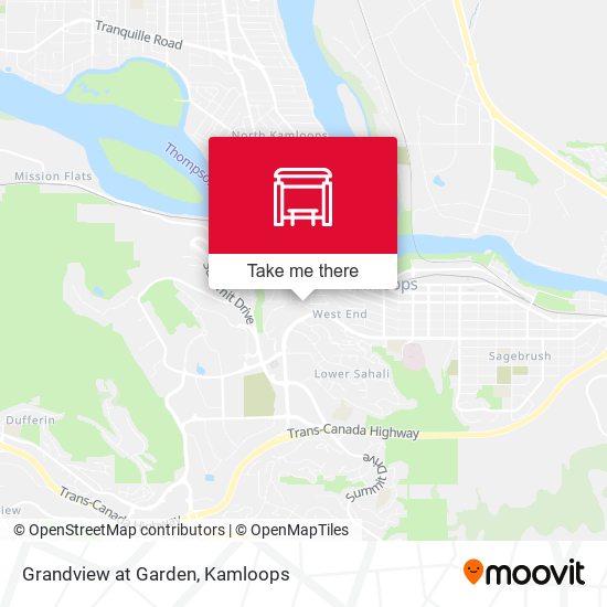 Grandview at Garden map