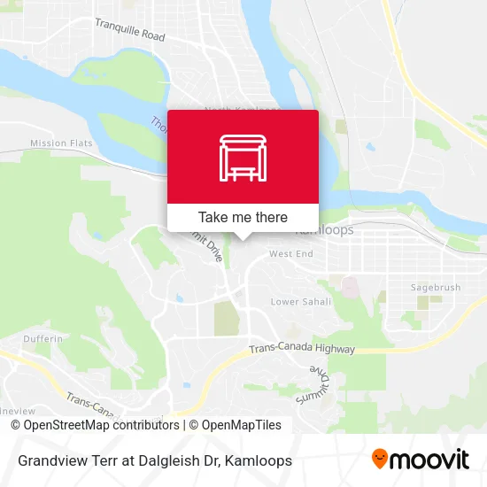 Grandview Terr at Dalgleish Dr map