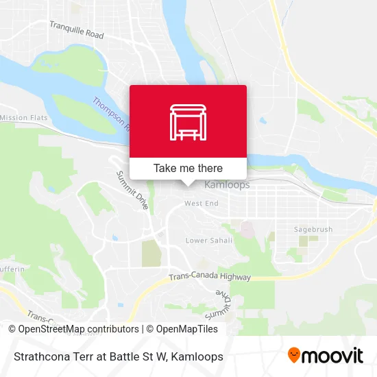 Strathcona Terr at Battle St W plan