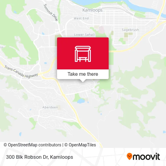 300 Blk Robson Dr map
