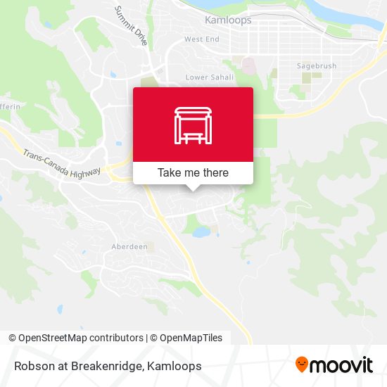 Robson at Breakenridge map