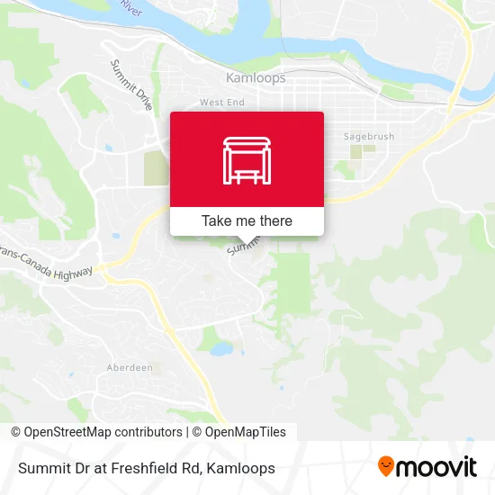 Summit Dr at Freshfield Rd map