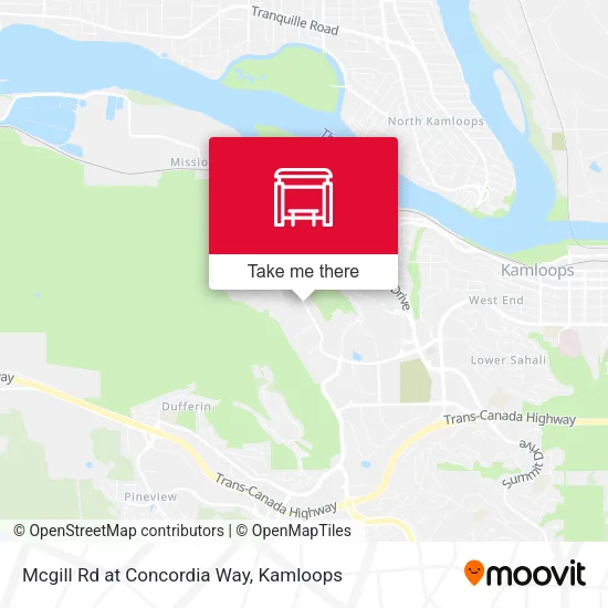 Mcgill Rd at Concordia Way map