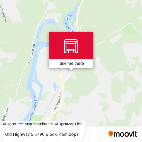 Old Highway 5 6790 Block map