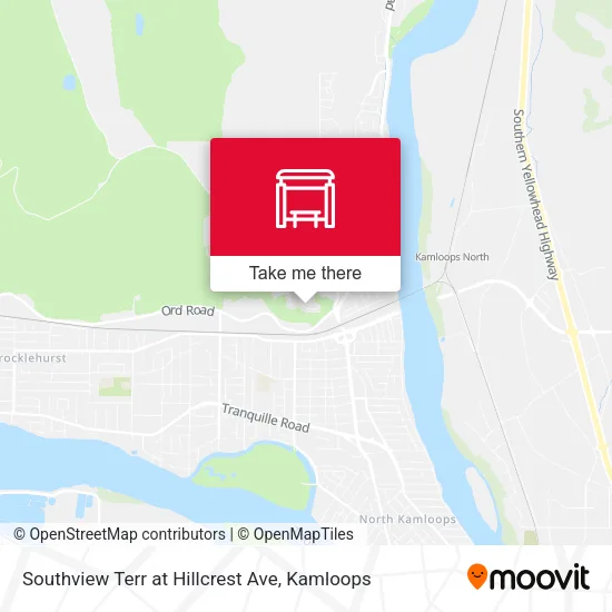 Southview Terr at Hillcrest Ave map