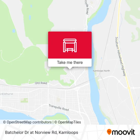 Batchelor Dr at Norview Rd map