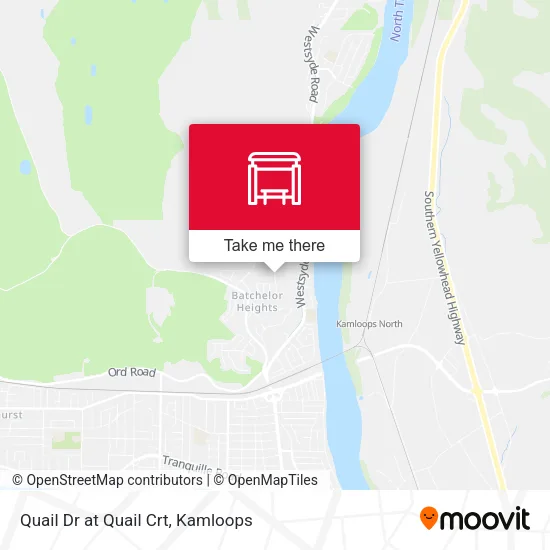 Quail Dr at Quail Crt map