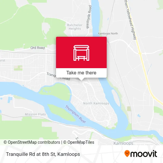 Tranquille Rd at 8th St plan