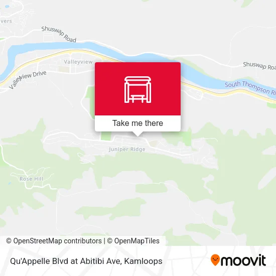 Qu'Appelle Blvd at Abitibi Ave map