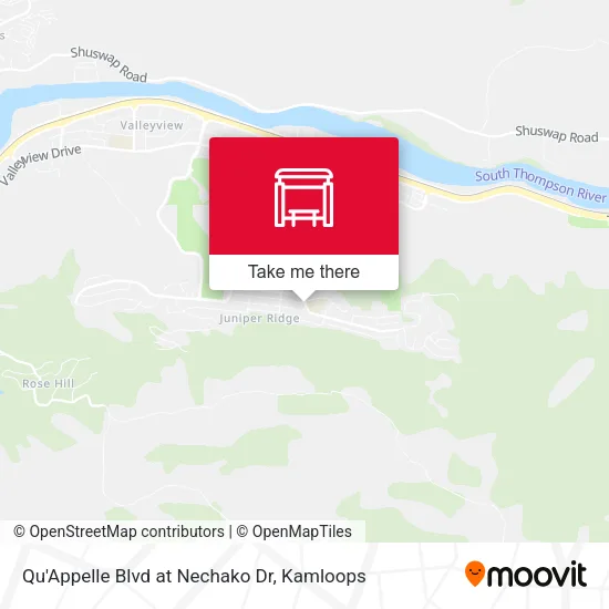Qu'Appelle Blvd at Nechako Dr map