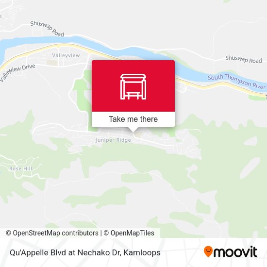 Qu'Appelle Blvd at Nechako Dr plan