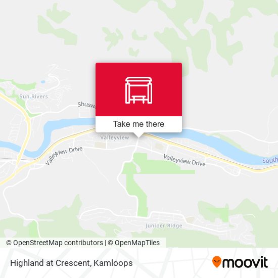Highland at Crescent map