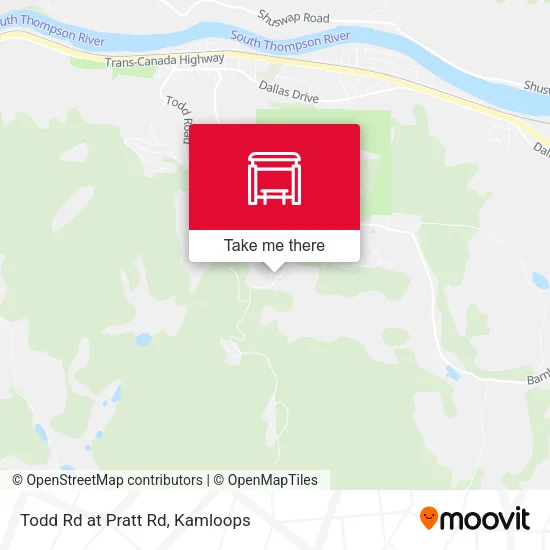 Todd Rd at Pratt Rd map