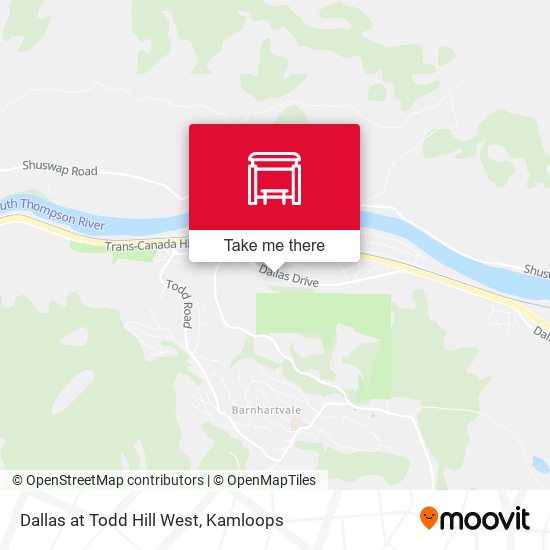 Dallas at Todd Hill West map