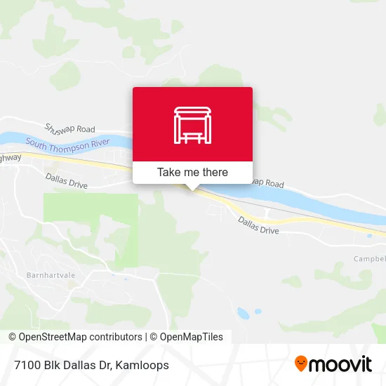 7100 Blk Dallas Dr map