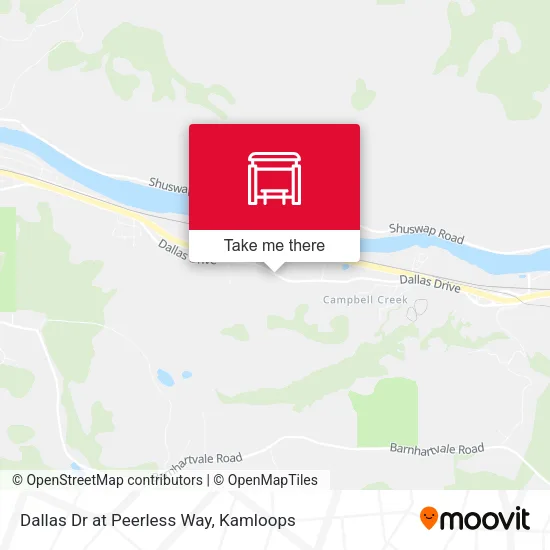 Dallas Dr at Peerless Way map