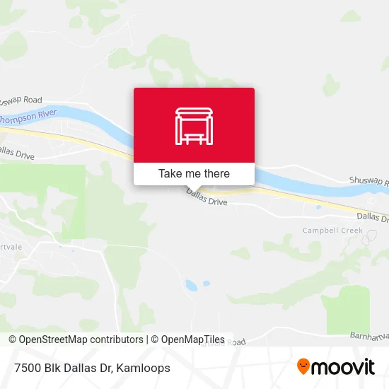 7500 Blk Dallas Dr map