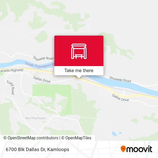 6700 Blk Dallas Dr map