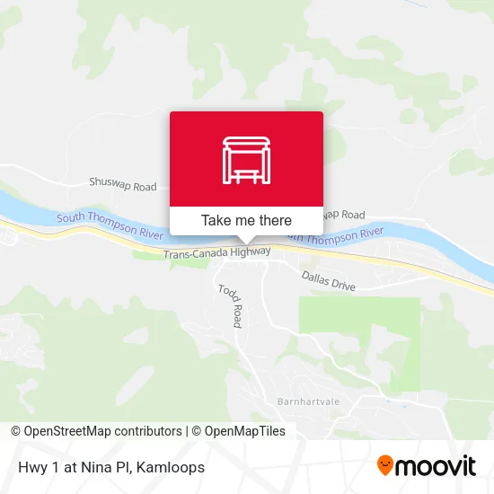 Hwy 1 at Nina Pl map