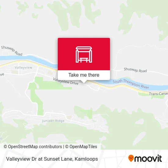 Valleyview Dr at Sunset Lane plan