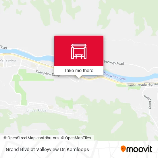 Grand Blvd at Valleyview Dr map