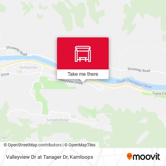 Valleyview Dr at Tanager Dr plan