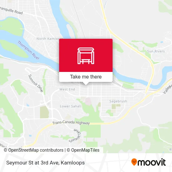 Seymour St at 3rd Ave map