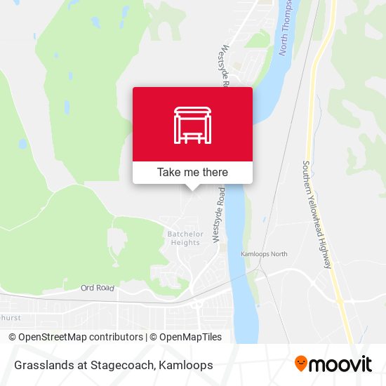 Grasslands at Stagecoach map