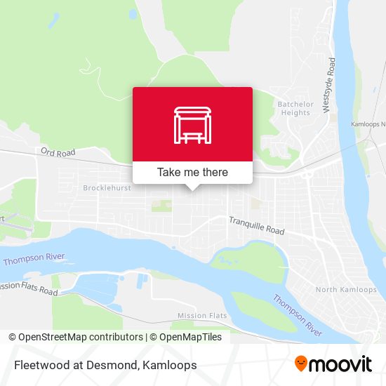 Fleetwood at Desmond map