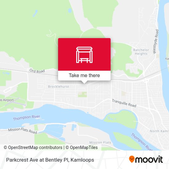 Parkcrest Ave at Bentley Pl plan