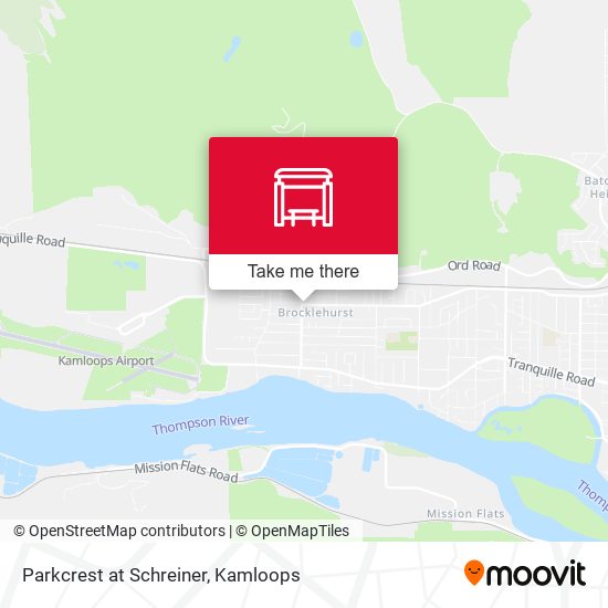 Parkcrest at Schreiner map