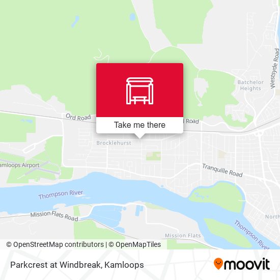 Parkcrest at Windbreak map