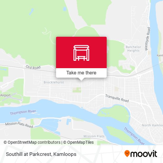 Southill at Parkcrest map
