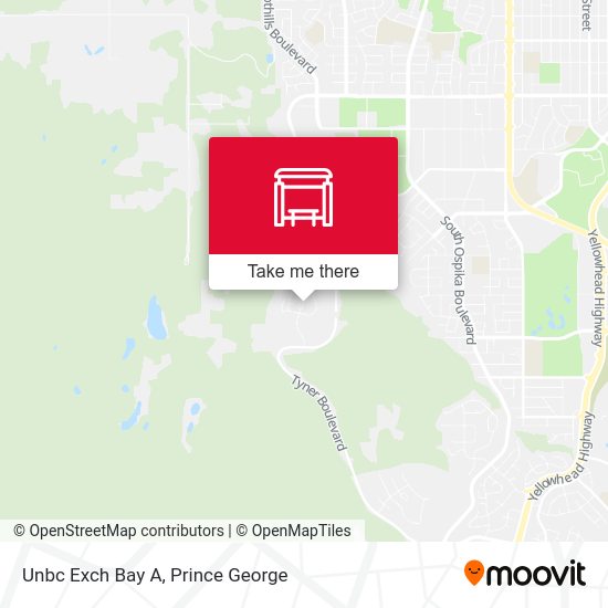Unbc Exch Bay A map