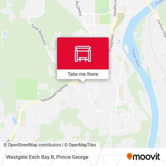 Westgate Exch Bay B map