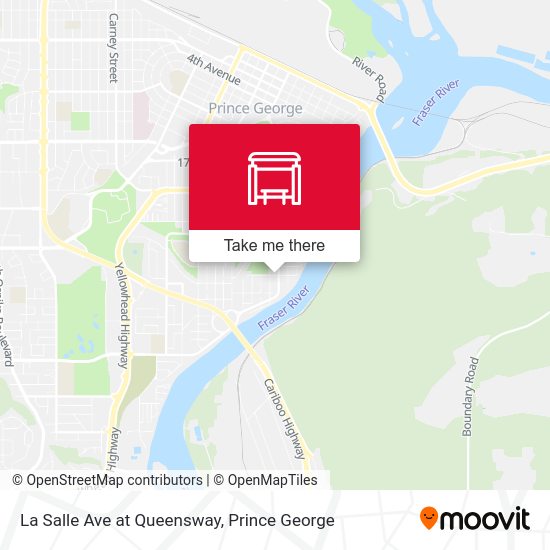 La Salle Ave at Queensway plan