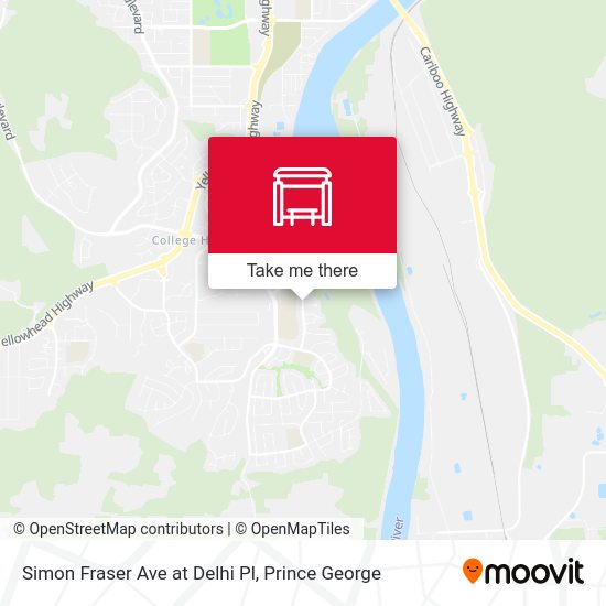 Simon Fraser Ave at Delhi Pl plan