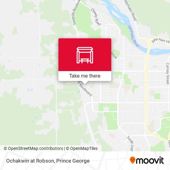 Ochakwin at Robson map