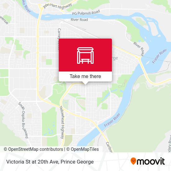 Victoria St at 20th Ave plan