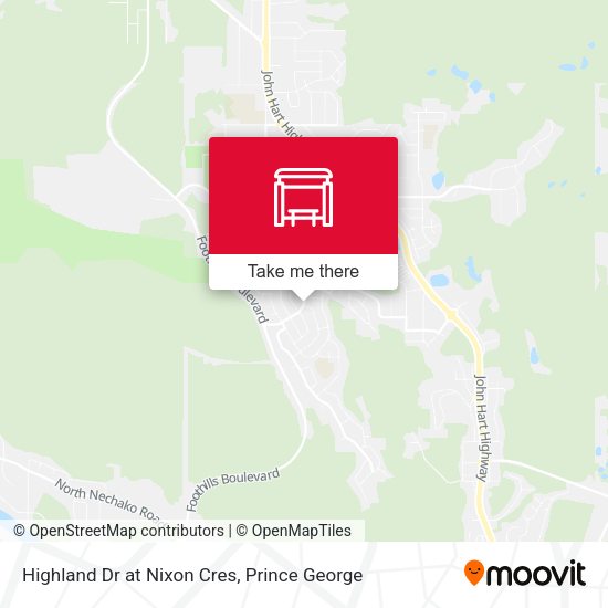 Highland Dr at Nixon Cres plan