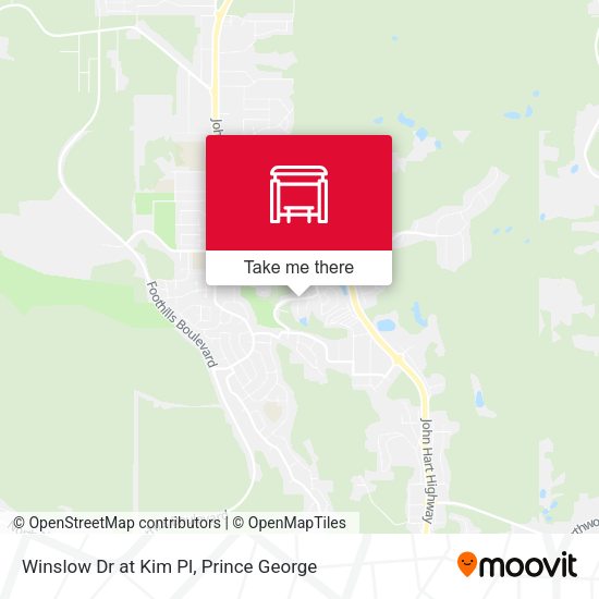 Winslow Dr at Kim Pl plan