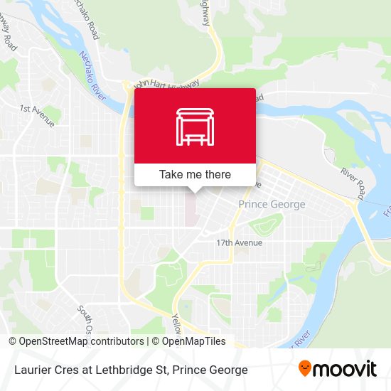 Laurier Cres at Lethbridge St plan