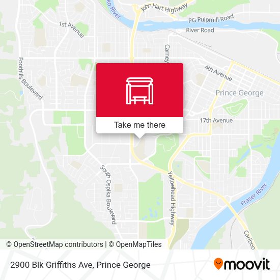 2900 Blk Griffiths Ave map