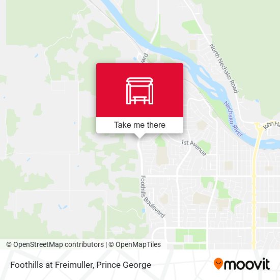 Foothills at Freimuller plan