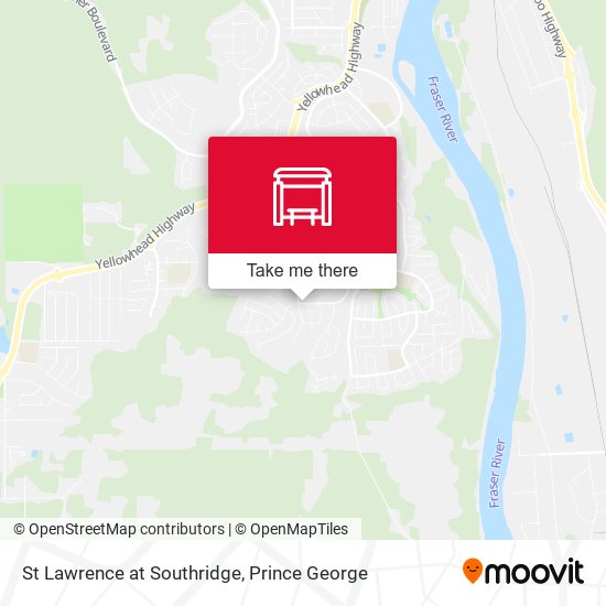 St Lawrence at Southridge map