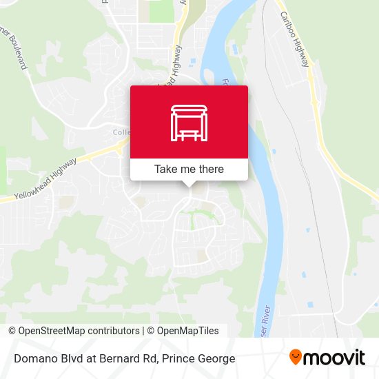 Domano Blvd at Bernard Rd map