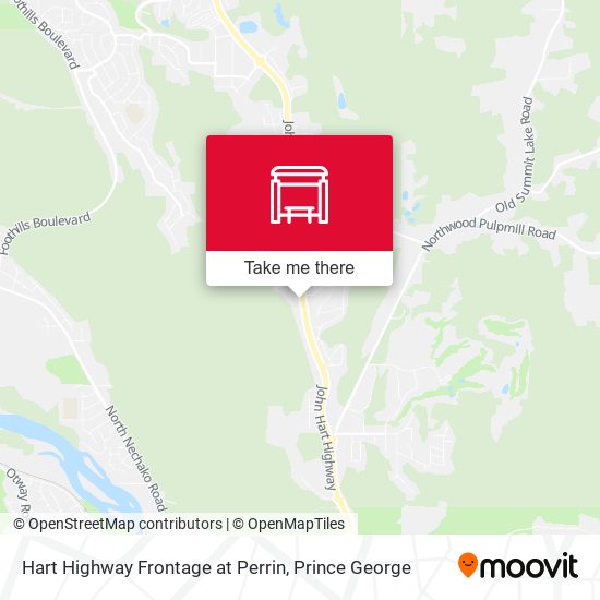 Hart Highway Frontage at Perrin map