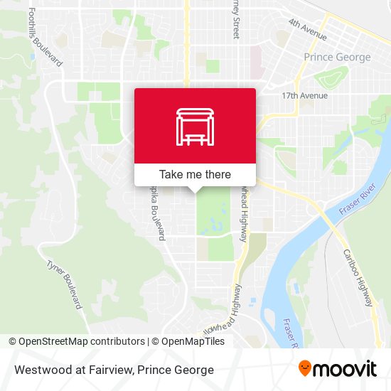 Westwood at Fairview map
