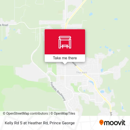 Kelly Rd S at Heather Rd map