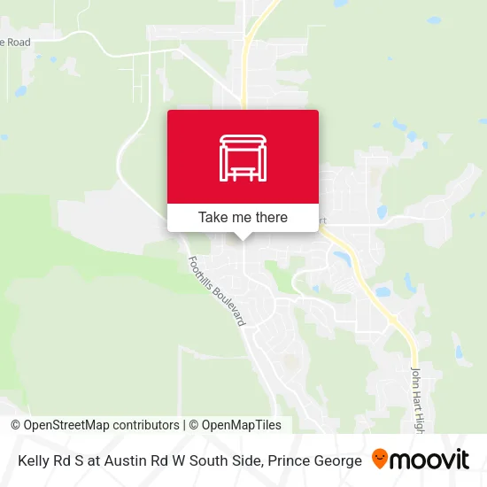 Kelly Rd S at Austin Rd W South Side plan